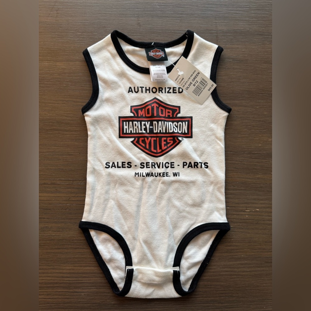 Harley-Davidson Onesie, NWT